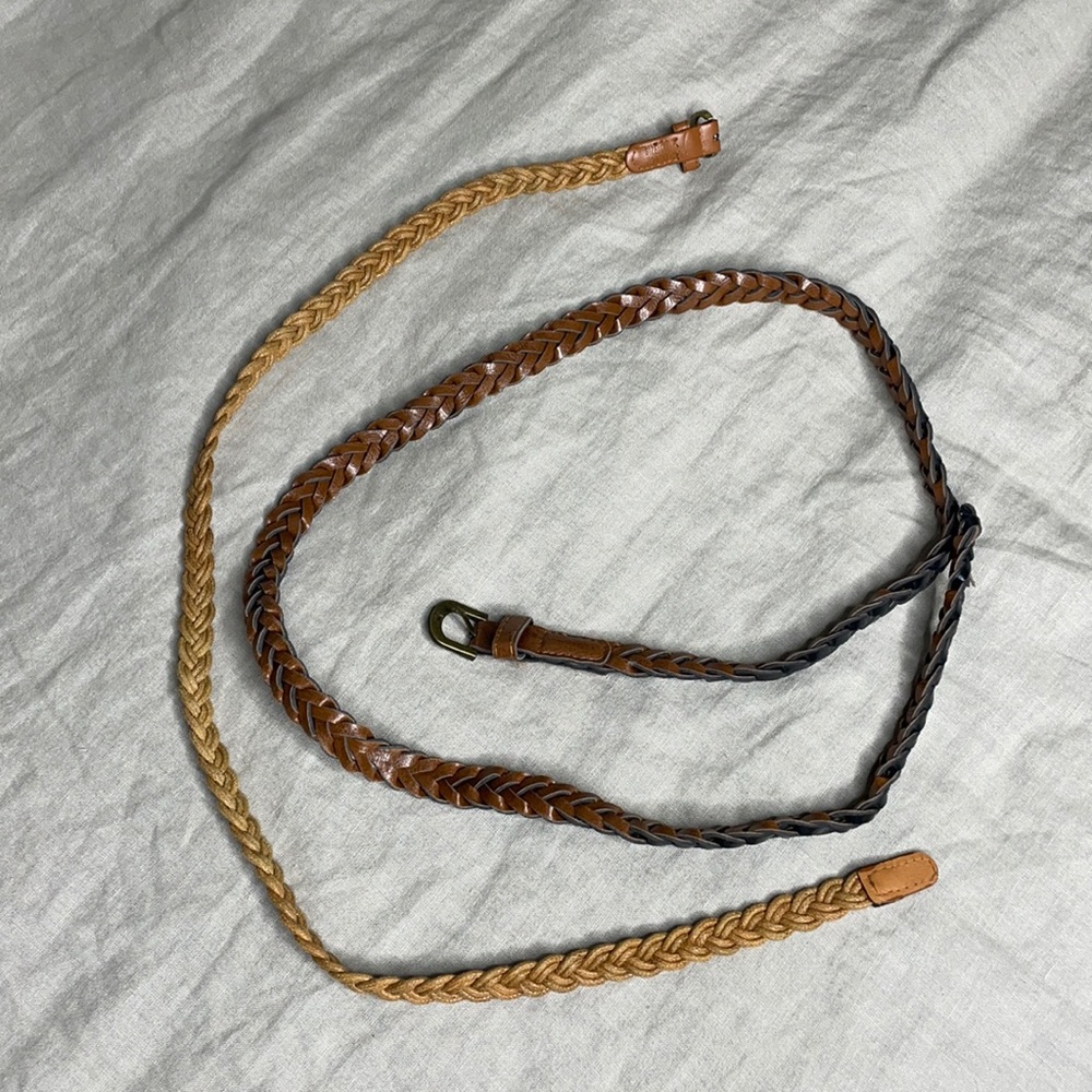 ❤️ 3/$10 Two Skinny Waist Belts